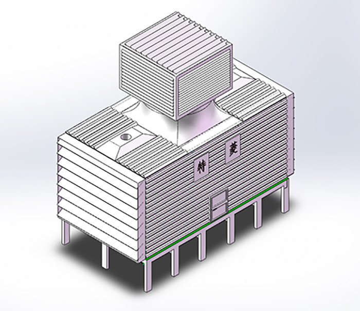 橫流開放式冷卻塔可選配件